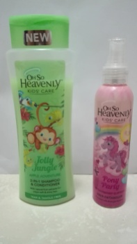 Oh So Heavenly 2-in-1 Shampoo & Conditioner and Hair Detangler spray